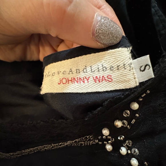 Johnny Was x Love and Liberty Silk Dress - Picture 4 of 5